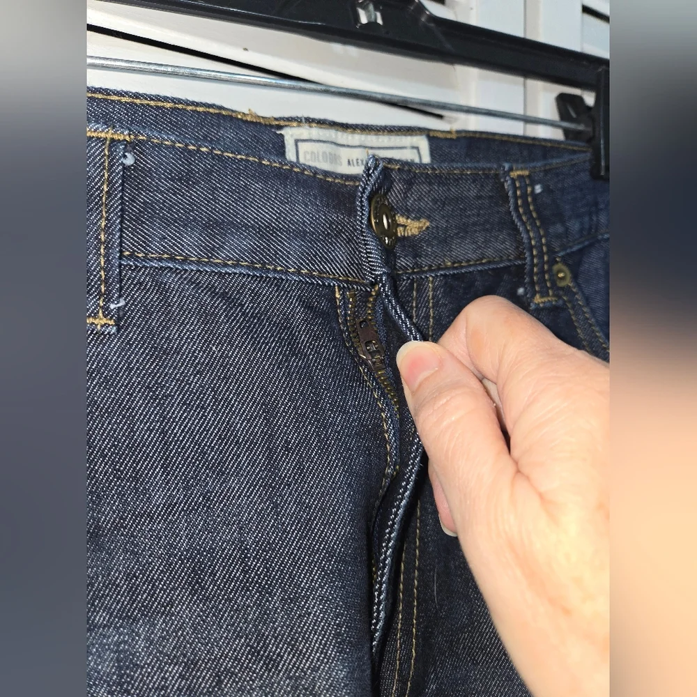 Alexander Julian Colours Men's 34 X 32 Blue Jeans